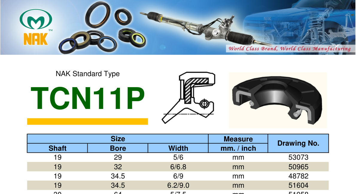 Тип: TCN11P