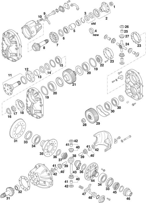 Схема Iveco-30 — Vehicle Type IVECO: 220.26N / 260.26H / 330.26 / 330.30H / 330.35 / 330.36