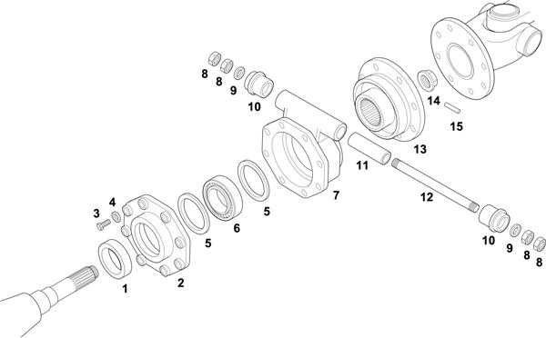 Схема MAN-56 — Intermediate Support: Model 507 00 26/32.281/301/321 DH