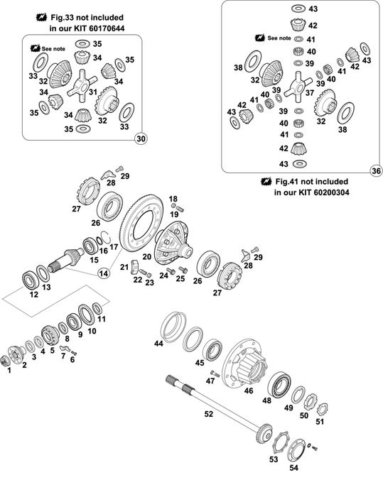 Mercedes-Benz-60 — REAR AXLE: HL 4/01 D-10 / HL 4/01 DL-10 / HL 4/06 D-12 / HL 4/06 DL-12
