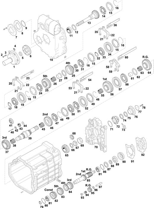 Mercedes-Benz-60 — Gearbox-New Generation: GO4/160-6/8,2