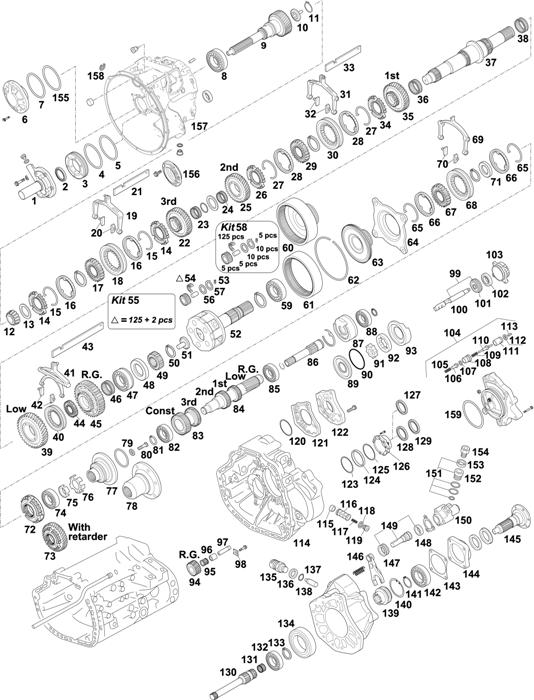 Mercedes-Benz-60 — Gearbox-New Generation: G221-9/10,19-1,0