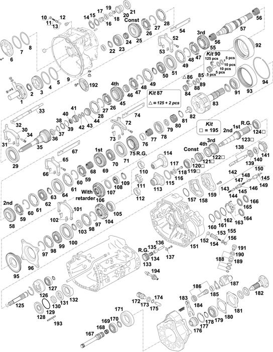 Mercedes-Benz-60 — Gearbox-New Generation: G231-16/17,03-1,00