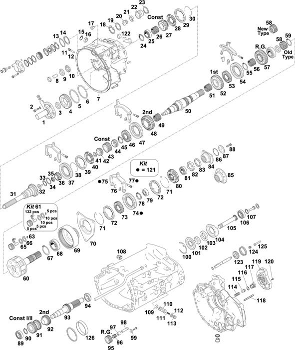 Mercedes-Benz-60 — Gearbox-New Generation: G230-12 KL