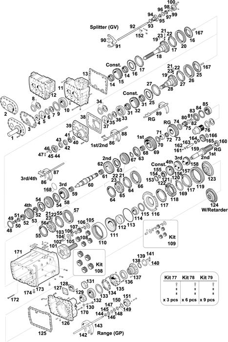 Схема ZF-95 — 1295 - 16S130