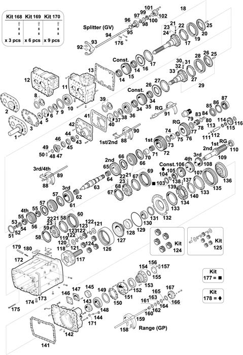Схема ZF-95 — 1297 - 16S160