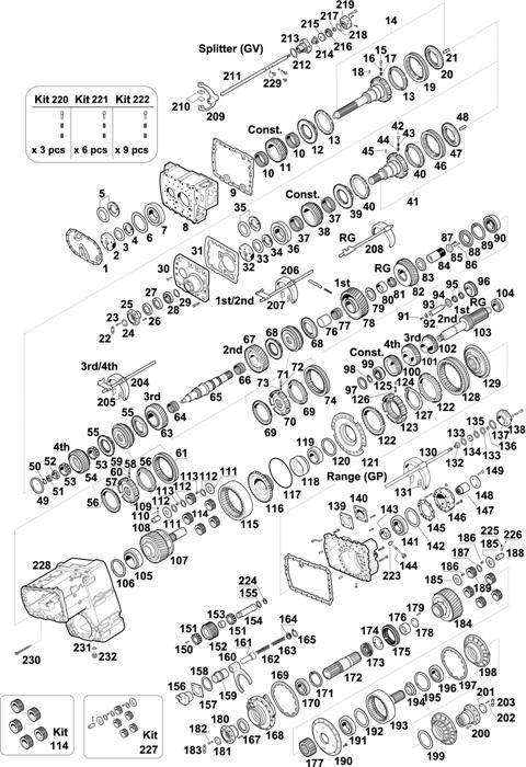 Схема ZF-95 — 1297 - 16S160A