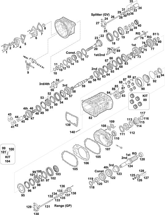 Схема ZF-95 — 1316 - 16S 182