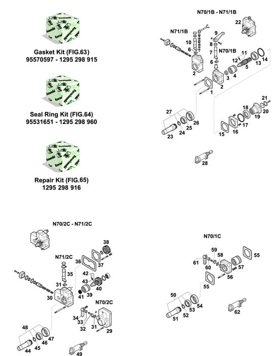 Схема ZF-95 — 1295 - 16S130 - KITS - P.T.O. (POWER TAKE OFF)