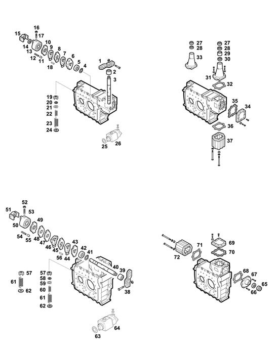 Схема ZF-95 — 1297 - 16S190A - SELECTOR MECHANISM