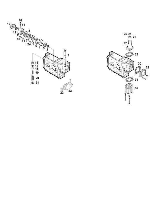 Схема ZF-95 — 1297 - 16S190A/1 - SELECTOR MECHANISM
