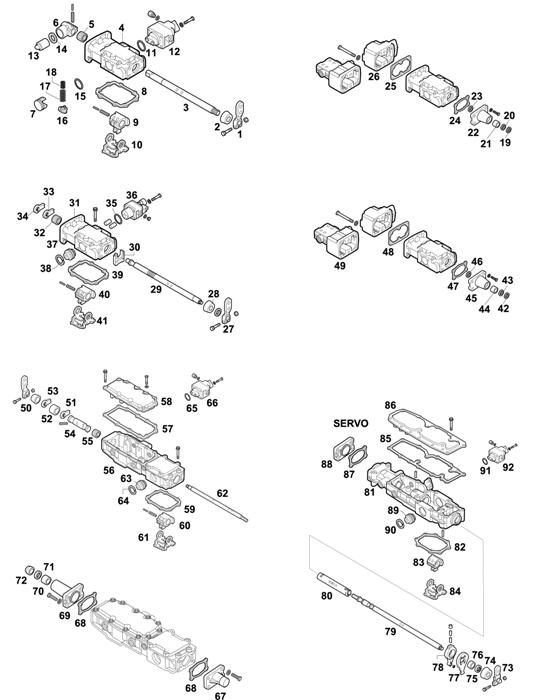 Схема ZF-95 — 1316 - 16S221 - SELECTOR MECHANISM