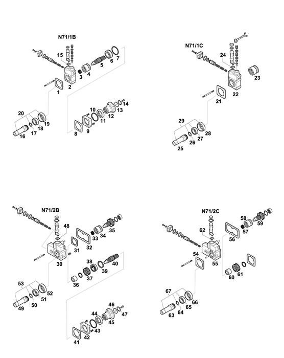 Схема ZF-95 — 1316 - 16S221 - P.T.O. (POWER TAKE OFF)