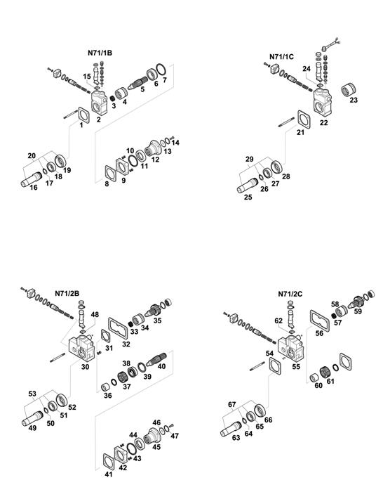 Схема ZF-95 — 1316 - 16S251 - P.T.O. (POWER TAKE OFF)