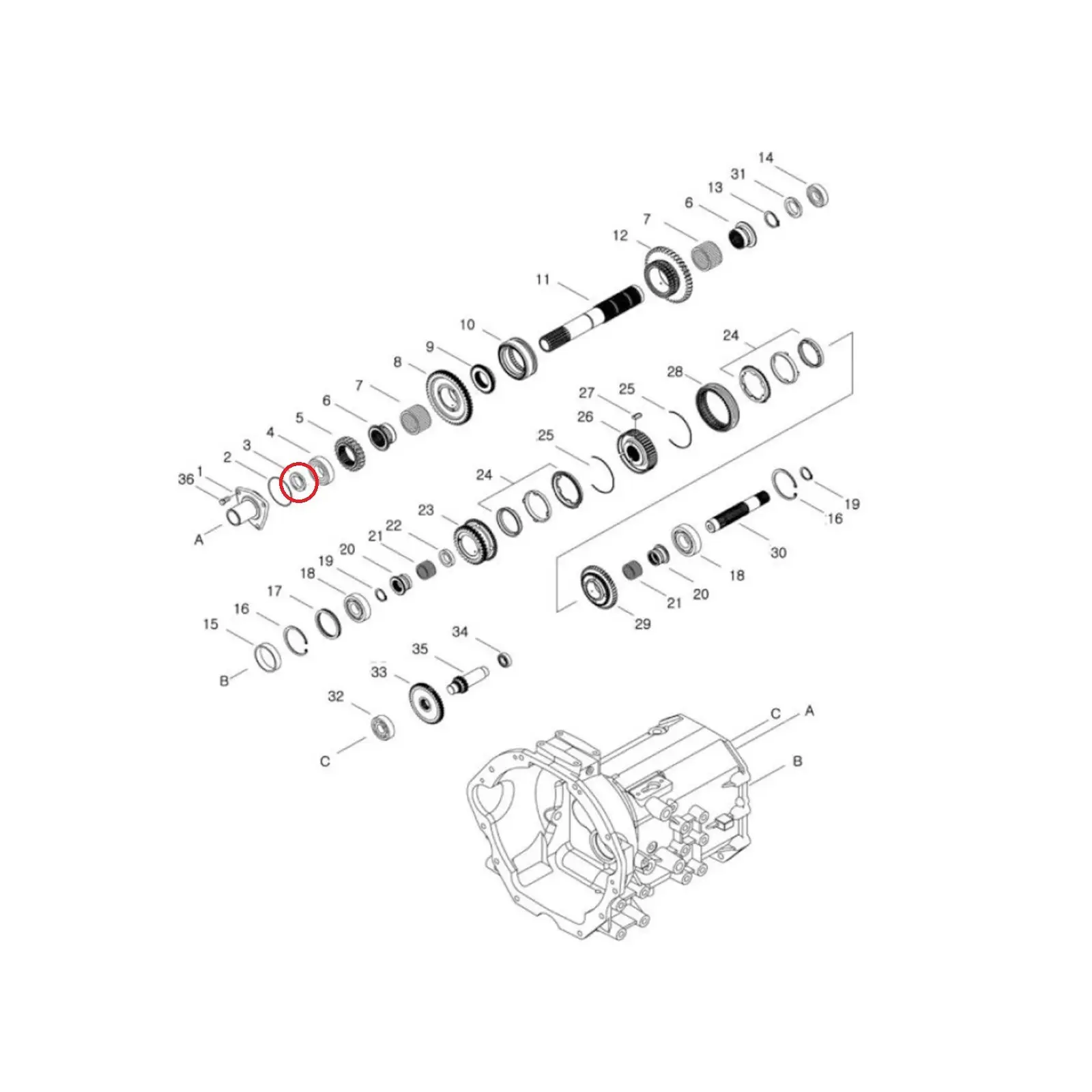 Схема ls-tractor MT3.50 - 40012920