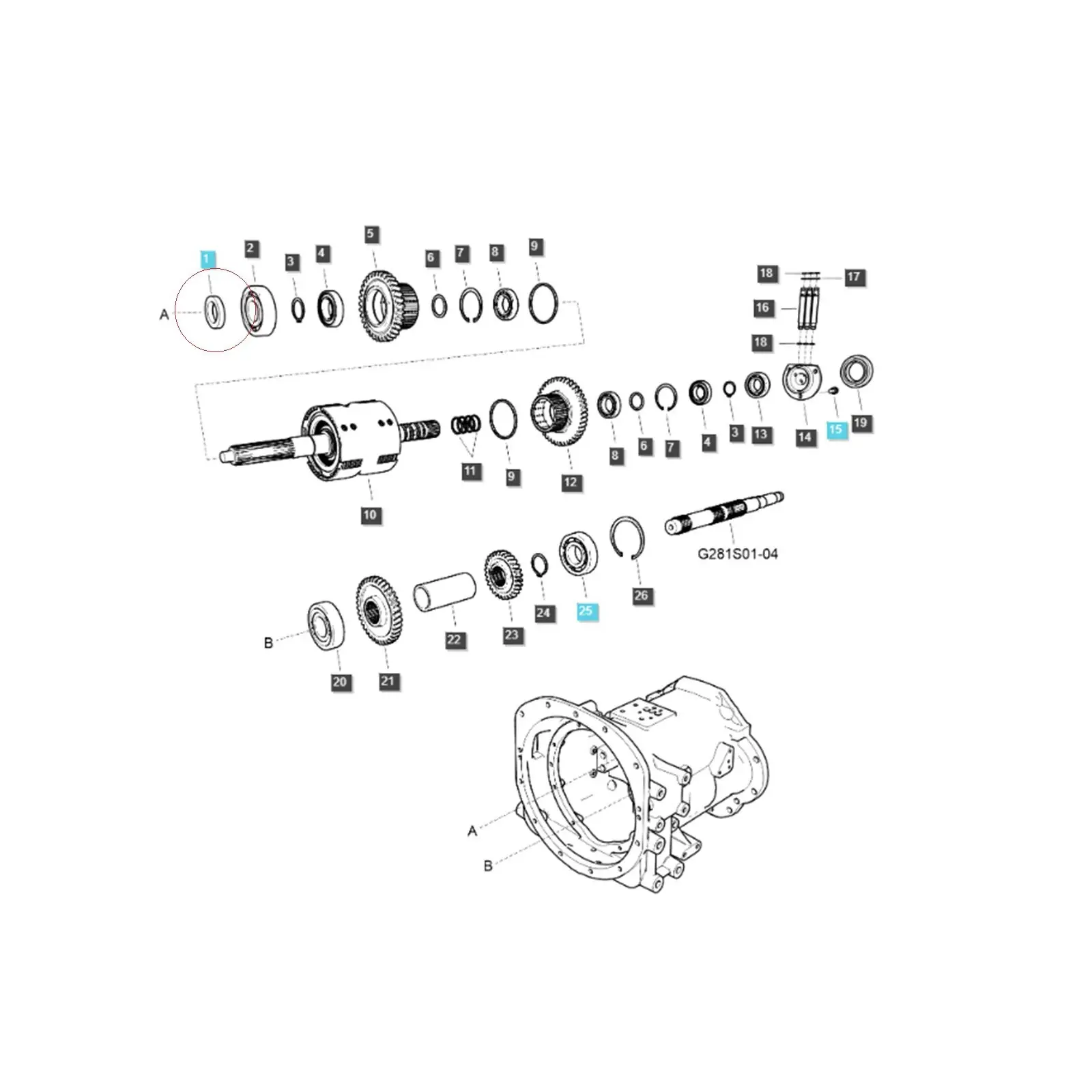 Схема ls-tractor MT3.35 - A0651302