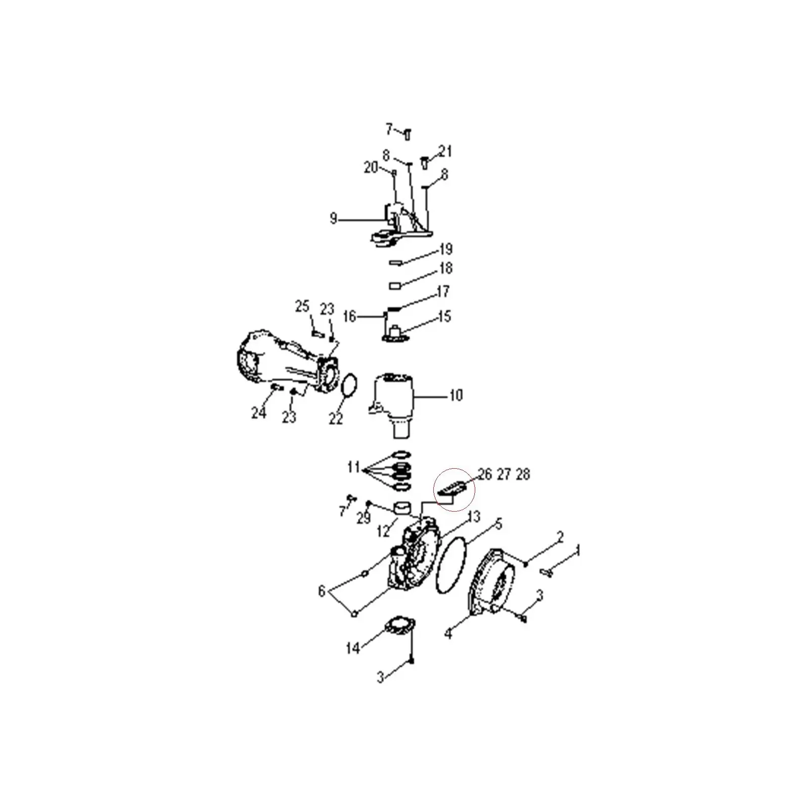Схема ls-tractor MT3.50 - 40012502