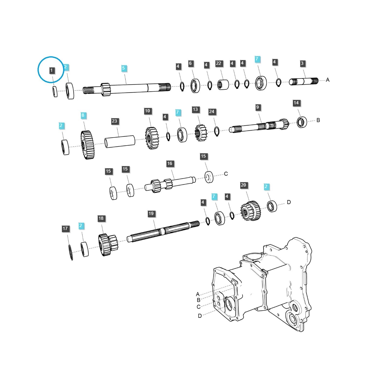 Схема ls-tractor MT3.40 - 40290027