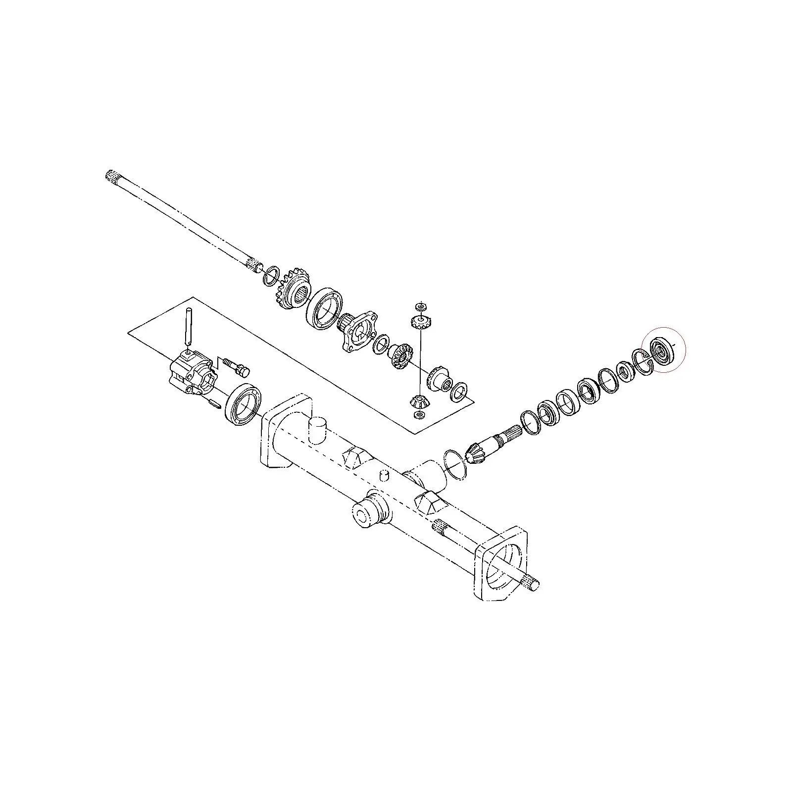Схема kubota L4200 - 34070-12220