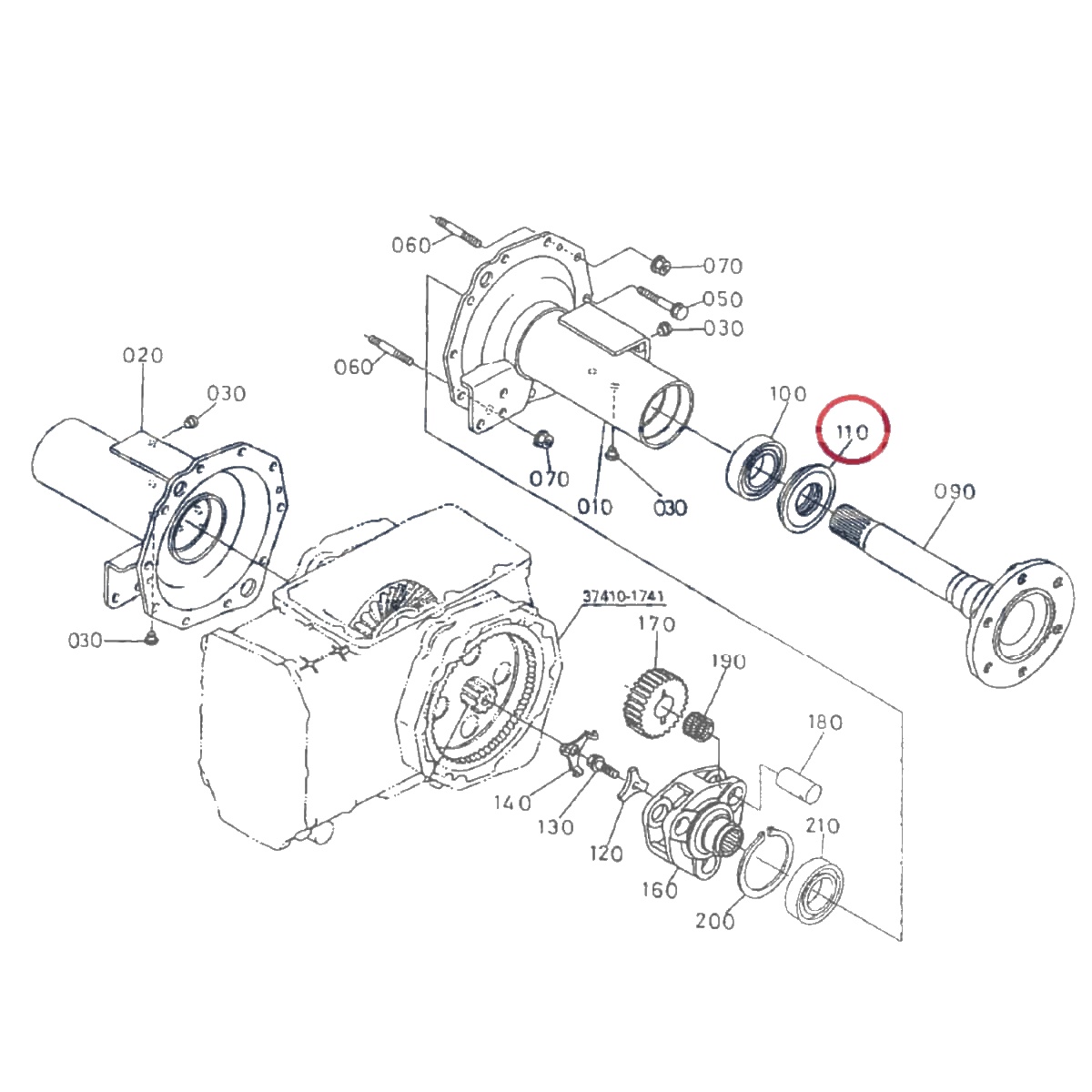 Схема hinomoto E18 - BA86