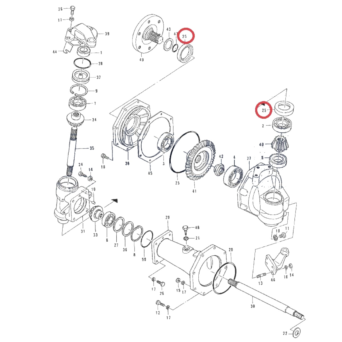 Схема KUBOTA B1600 - CA138