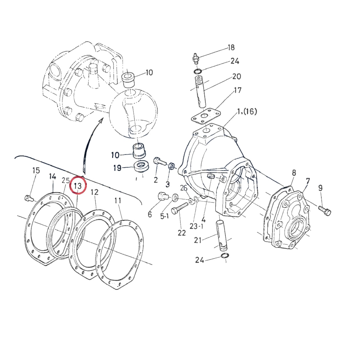 Схема KUBOTA B1200 - CA74