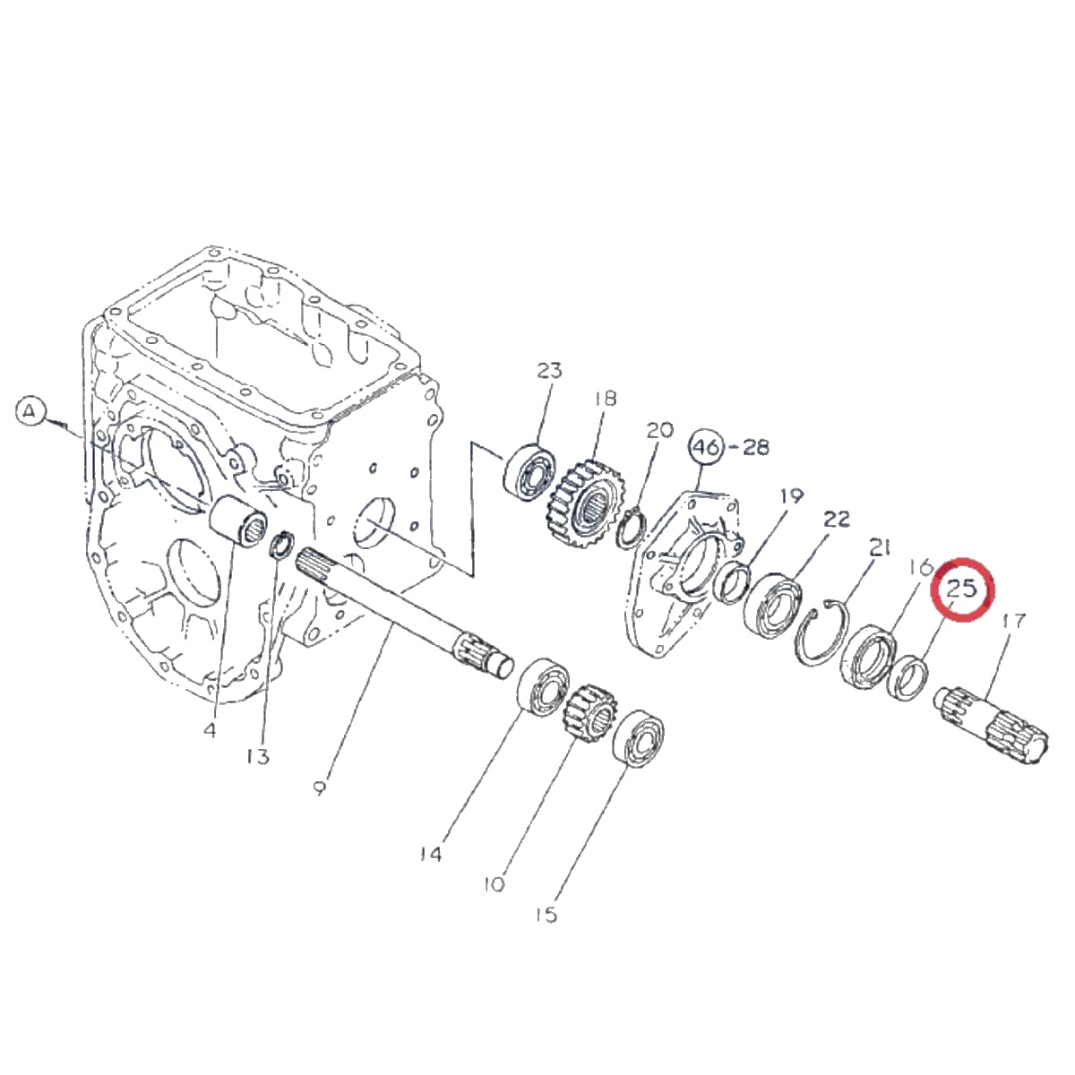 Схема KUBOTA B5000 - CA131