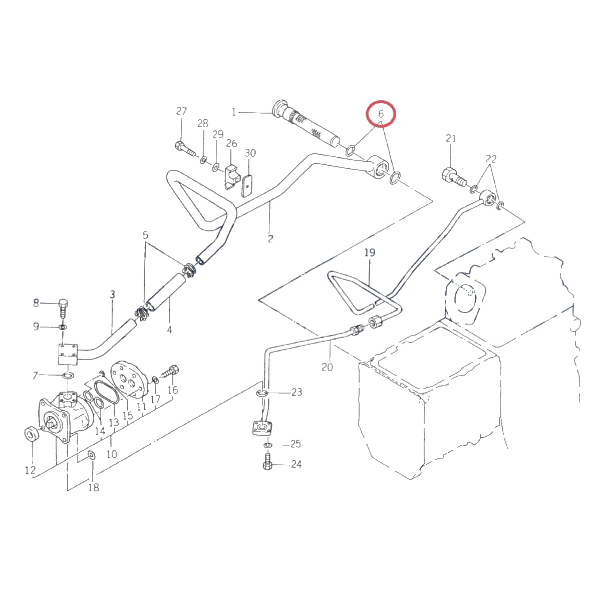 Схема ISEKI TS2210 - CA121