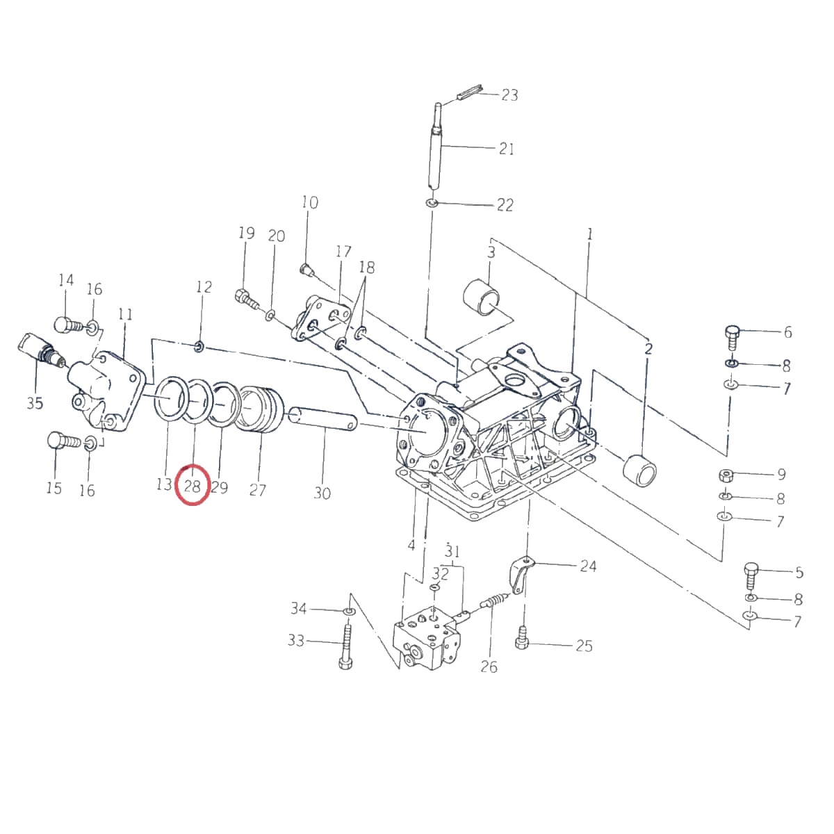 Схема ISEKI TM15 - BA102