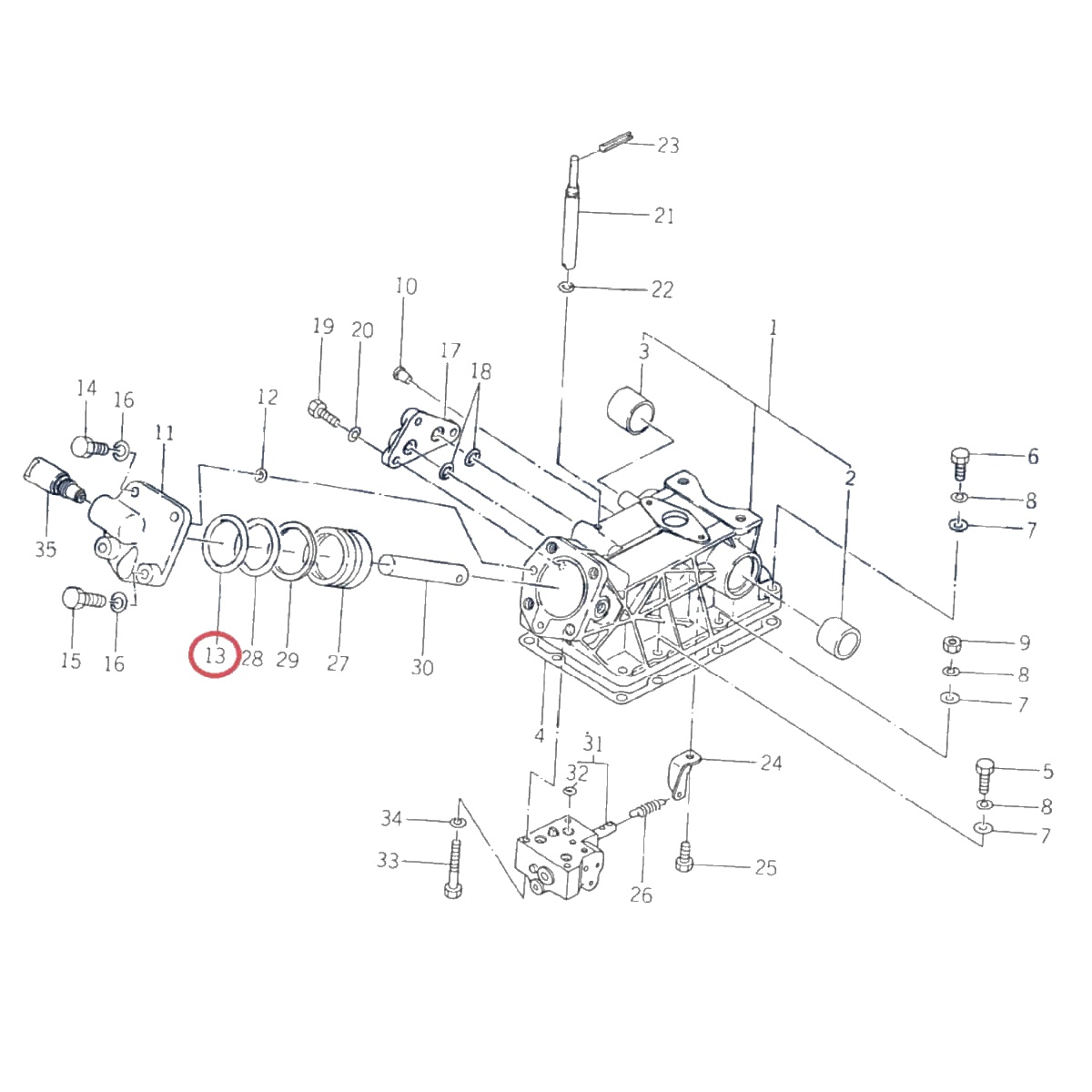 Схема KUBOTA B6000 - BA88