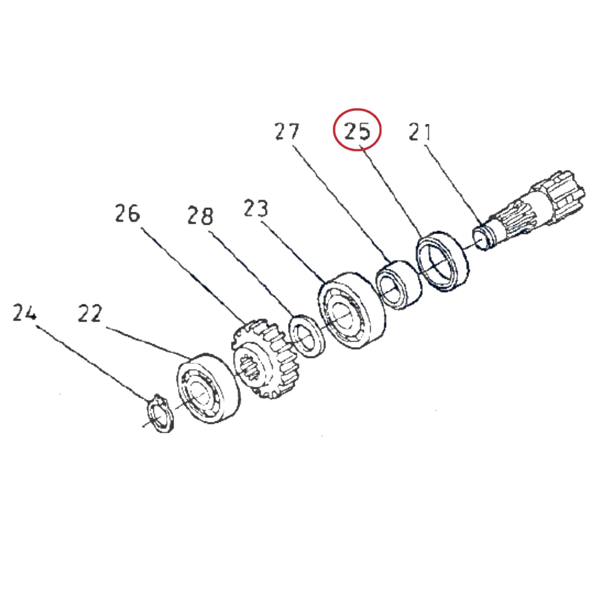 Схема Yanmar F16 - CB33a