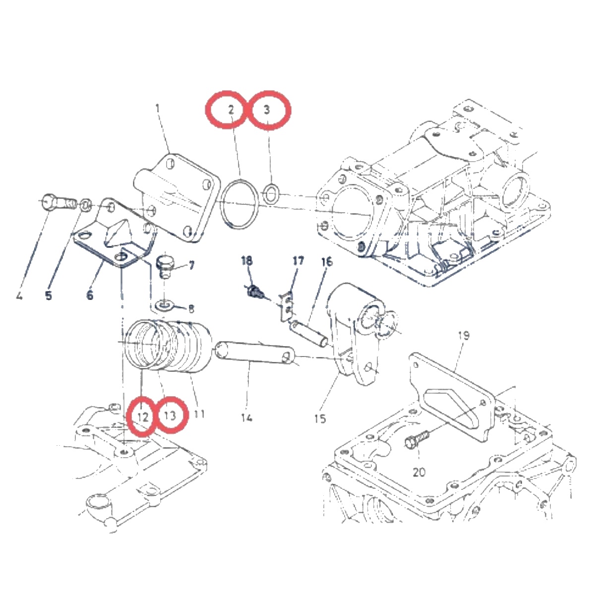 Схема KUBOTA BX25 - BA99